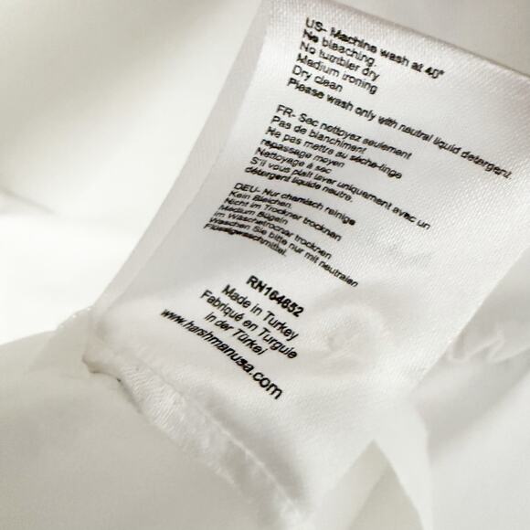 HARSHMAN | Juliette Cotton Blouse Ric Rac Layered Ruffle Sleeve | Size 1X - Picture 9 of 10